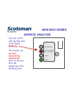 Предварительный просмотр 186 страницы Scotsman MXG 328 A/W Technical Service Training