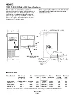 Предварительный просмотр 2 страницы Scotsman ND650 Service Manual