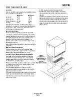 Предварительный просмотр 3 страницы Scotsman ND750 Service Manual