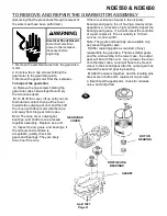 Предварительный просмотр 31 страницы Scotsman NDE550 Service Manual