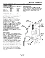 Preview for 3 page of Scotsman NDE554 Service Manual