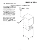 Preview for 7 page of Scotsman NDE554 Service Manual