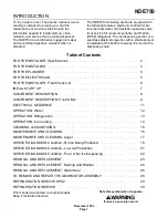 Предварительный просмотр 1 страницы Scotsman NDE750 Service Manual