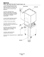 Предварительный просмотр 6 страницы Scotsman NDE750 Service Manual