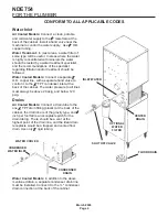 Предварительный просмотр 4 страницы Scotsman NDE754 Service Manual