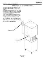 Предварительный просмотр 5 страницы Scotsman NDE754 Service Manual