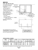 Preview for 2 page of Scotsman NM1850 Manual