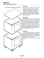 Предварительный просмотр 4 страницы Scotsman NM1852 Service Manual