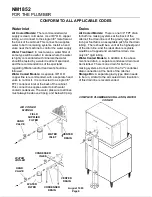 Предварительный просмотр 6 страницы Scotsman NM1852 Service Manual