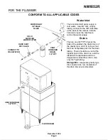 Предварительный просмотр 9 страницы Scotsman NM1852R Service Manual