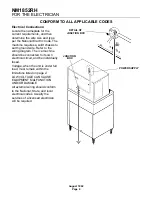 Предварительный просмотр 4 страницы Scotsman NM1852RH Manual