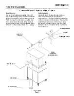 Предварительный просмотр 5 страницы Scotsman NM1852RH Manual