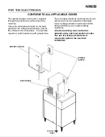 Предварительный просмотр 7 страницы Scotsman NM650 Service Manual