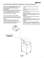 Предварительный просмотр 11 страницы Scotsman NM950R Manual