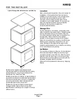 Предварительный просмотр 3 страницы Scotsman NM952 Service Manual