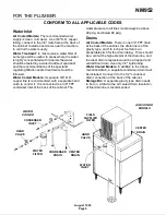 Предварительный просмотр 5 страницы Scotsman NM952 Service Manual