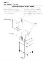 Предварительный просмотр 6 страницы Scotsman NM952 Service Manual