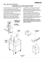 Предварительный просмотр 9 страницы Scotsman NME650R Service Manual