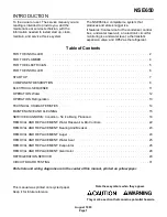 Scotsman NSE650 User Manual предпросмотр