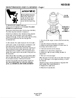 Preview for 17 page of Scotsman NSE650 User Manual