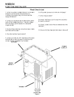 Предварительный просмотр 6 страницы Scotsman NSE654 User Manual