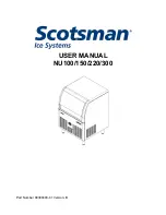 Scotsman NU100 Series User Manual предпросмотр