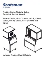 Scotsman Prodigy C0322 Technical & Service Manual preview