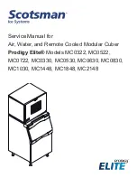 Scotsman Prodigy Elite MC0322 Service Manual предпросмотр