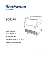 Предварительный просмотр 1 страницы Scotsman SCE275 User Manual