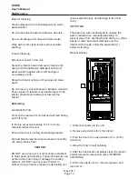 Предварительный просмотр 14 страницы Scotsman SCR33 Installation And User Manual