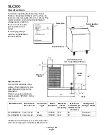 Предварительный просмотр 2 страницы Scotsman SLC300 User Manual