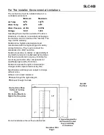 Предварительный просмотр 3 страницы Scotsman SLC400 User Manual