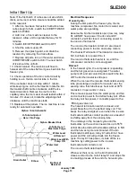 Preview for 13 page of Scotsman SLE300 User Manual