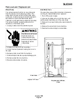 Preview for 23 page of Scotsman SLE300 User Manual