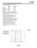 Предварительный просмотр 3 страницы Scotsman SLE400R User Manual