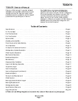 Scotsman TDE470 Service Manual предпросмотр