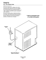 Предварительный просмотр 4 страницы Scotsman TDE470 Service Manual