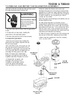 Предварительный просмотр 29 страницы Scotsman TDE550 Service Manual