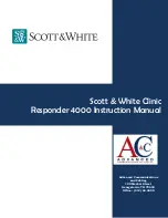 Scott & White Responder 4000 Instruction Manual preview