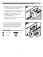 Preview for 17 page of Scott Living 1037IM-28-245 Assembly / Care & Use Instructions