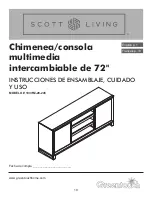 Preview for 19 page of Scott Living 1037IM-28-245 Assembly / Care & Use Instructions