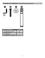 Preview for 21 page of Scott Living 1037IM-28-245 Assembly / Care & Use Instructions