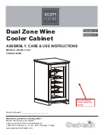 Предварительный просмотр 1 страницы Scott Living 1064TW-18-219 Assembly / Care & Use Instructions