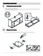 Preview for 9 page of Scott Living 320643178 Assembly Instructions Manual