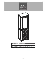 Preview for 2 page of Scott Living Wrightsville Bathroom Floor Cabinet Assembly Instructions Manual