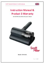 Preview for 1 page of SCOTT MILLER SM-DM1 Instruction Manual And Warranty