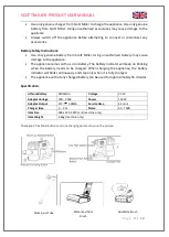 Предварительный просмотр 3 страницы SCOTT MILLER SM-V7000 Product User Manual