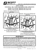 Preview for 1 page of Scott Safety 2216 ISCBA RESPIRATOR Operating & Maintenance Instructions