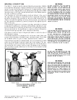 Preview for 2 page of Scott Safety 2216 ISCBA RESPIRATOR Operating & Maintenance Instructions