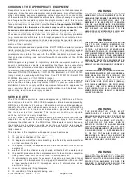 Preview for 6 page of Scott Safety 2216 ISCBA RESPIRATOR Operating & Maintenance Instructions